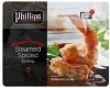 Phillips steamed spiced shrimp Calories