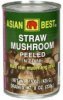 Asian Best straw mushroom peeled, in brine Calories