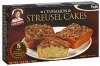 Little Debbie streusel cakes cinnamon Calories