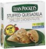 Lean Pockets stuffed quesadilla grilled chicken fajita Calories