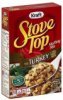 Stove Top stuffing mix for turkey Calories