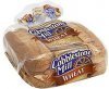 Cobblestone Bread Co. sub rolls wheat Calories