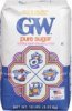 GW sugar extra fine granulated pure Calories