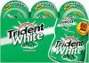 Trident White sugar free gum spearmint Calories