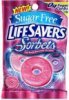 Lifesavers sugar free hard candy sorbets - artic berry Calories