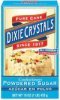 Dixie Crystals sugar powdered confectioners Calories