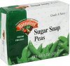 Hannaford sugar snap peas fresh frozen Calories