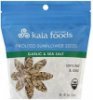 Kaia Foods sunflower seeds sprouted, garlic & sea salt Calories
