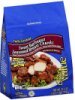 Great Value sweet barbeque seasoned breast chunks chicken breast fritters with rib meat Calories