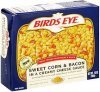 Birds Eye sweet corn & bacon in a creamy cheese sauce Calories
