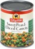 ShopRite sweet peas & diced carrots Calories