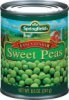 Springfield sweet peas fancy tender Calories