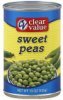 Clear Value sweet peas Calories