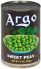 Argo sweet peas Calories
