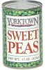 Yorktown sweet peas Calories