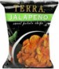 Terra sweet potato chips jalapeno Calories