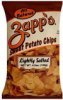Zapps sweet potato chips lightly salted Calories