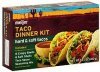 Meijer taco dinner kit hard & soft tacos Calories