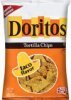 Doritos taco flavor tortilla chips Calories