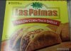 Las Palmas taco shells yellow corn Calories