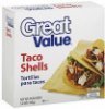 Great Value taco shells Calories