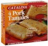 Catalina tamales pork Calories
