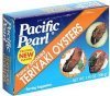 Pacific Pearl teriyaki oysters fancy smoked Calories