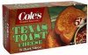 Coles texas toast cheese Calories