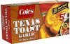 Coles texas toast garlic Calories