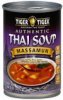 Tiger Tiger thai soup authentic, massamun, medium Calories