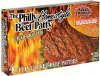 PNS&S Steak Company the philly homestyle beef patty char-broiled Calories