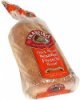 Francisco International thick sliced sesame french bread Calories