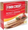 Finn Crisp thin crisps roast onion Calories
