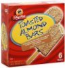 ShopRite toasted almond bars Calories