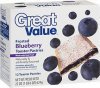 Great Value toaster pastries frosted blueberry Calories