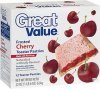 Great Value toaster pastries frosted cherry Calories