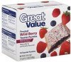 Great Value toaster pastries frosted, wild berry Calories