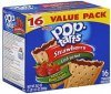 Pop Tarts toaster pastries unfrosted strawberry, value pack Calories
