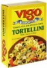 Vigo tomato, egg and spinach pasta tortellini with cheese filling Calories