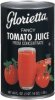 Glorietta tomato juice fancy from concentrate Calories