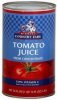 Midwest Country Fare tomato juice Calories