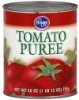 Kroger tomato puree Calories
