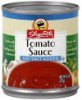 ShopRite tomato sauce no salt added Calories