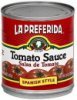 La Preferida tomato sauce spanish style Calories