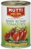 Mutti tomatoes baby roma Calories