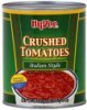 Hy-Vee tomatoes crushed, italian style Calories