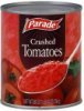 Parade tomatoes crushed Calories