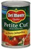 Del Monte tomatoes diced, with zesty jalapenos Calories