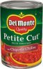 Del Monte tomatoes petite cut diced with chipotle chilies Calories
