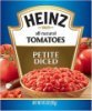 Heinz tomatoes petite diced Calories